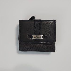 Fossil Black Leather Wallet